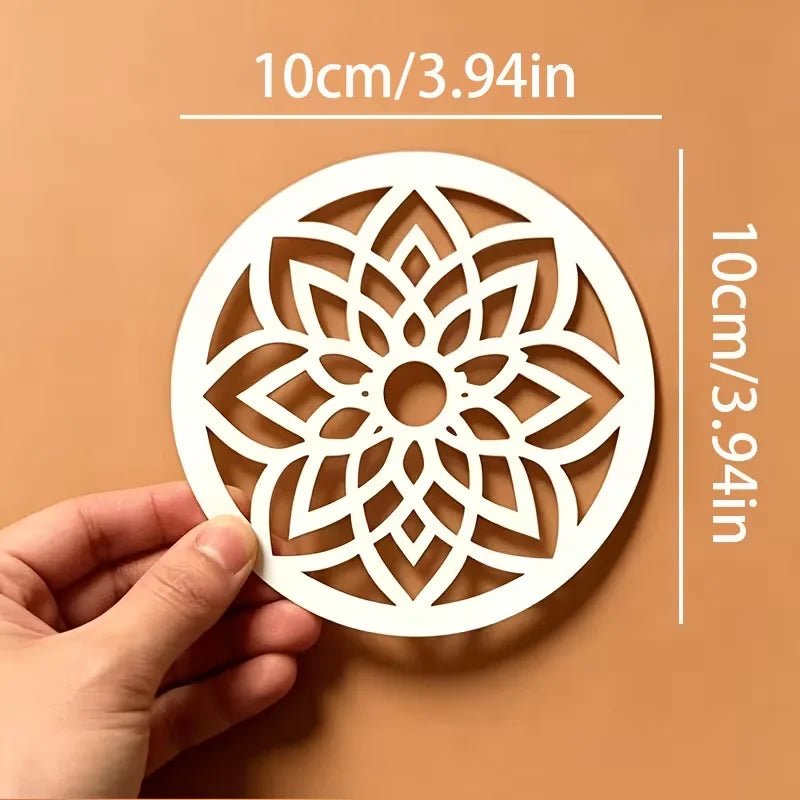 25 Plantillas de Mandala para Decorar Piedras, Muros y Muebles - UpsArtes