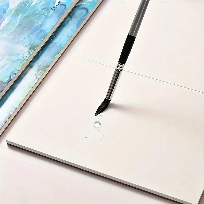 Papel para acuarela 300 g/m² prensado en frío | 12 hojas A4 o A5