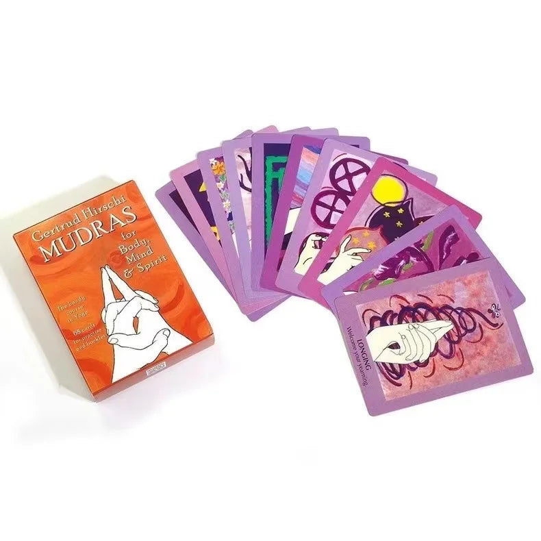 Baraja de 68 tarjetas de mudras
