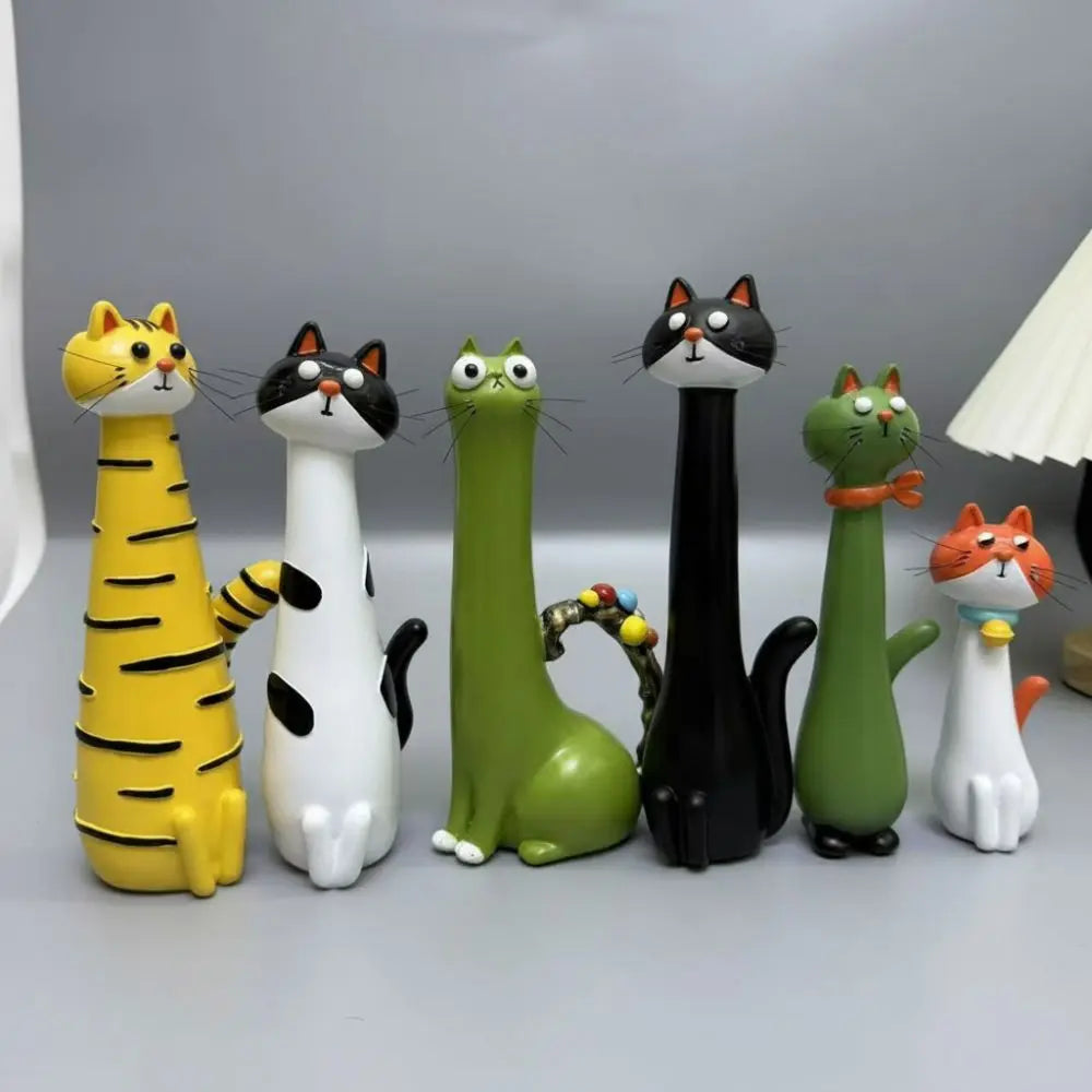 Jarrón decorativo con forma de gato