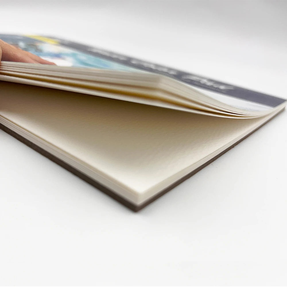 Papel para acuarela 300 g/m² prensado en frío | 12 hojas A4 o A5