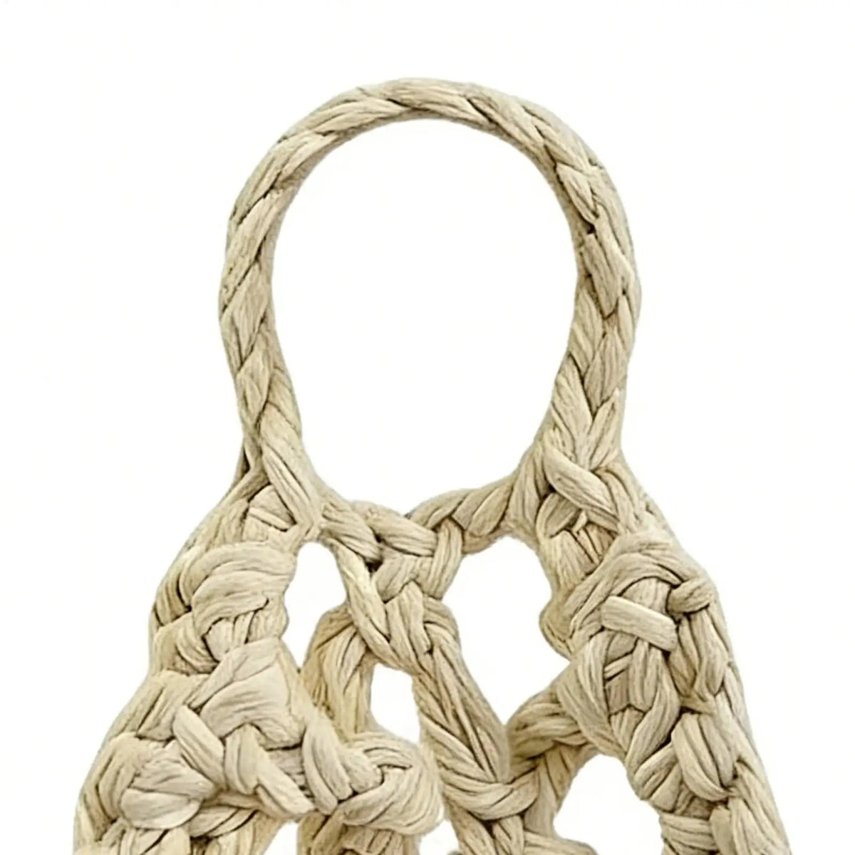 Colgador de Plantas de Macramé | Cuerda de Algodón 32 × 16 cm - UpsArtes