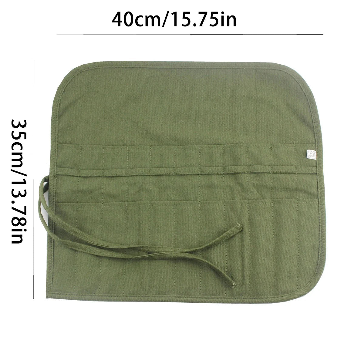 Estuche Enrollable para Pinceles | 22 Ranuras - UpsArtes