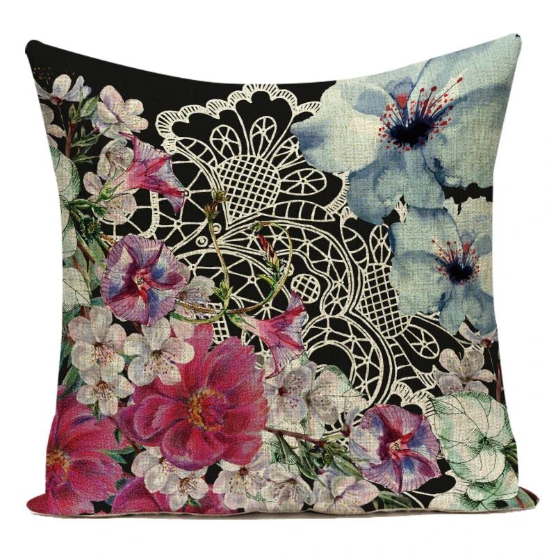 Funda de Cojín Mandala Bohemio 40 × 40 cm - UpsArtes