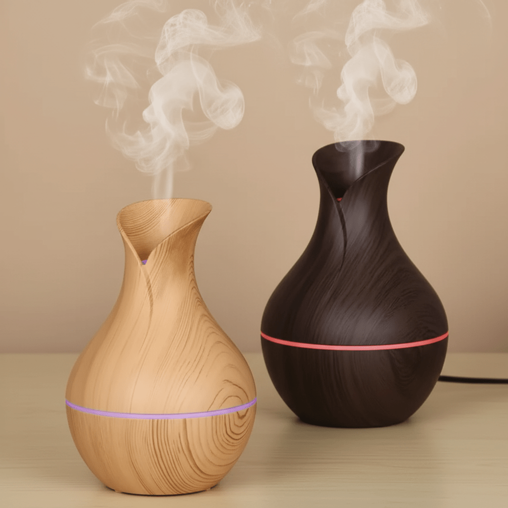 Humidificador USB de 200 ml con luz LED