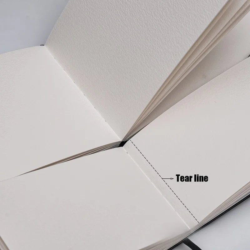 Libreta de Acuarela 300g | 24 Páginas | Pulpa de Madera | Portátil - UpsArtes
