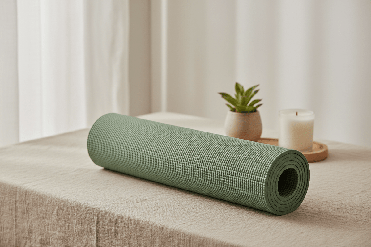 Mat de Yoga Antideslizante EVA — 180x50cm | Yoga, Pilates y Fitness - UpsArtes
