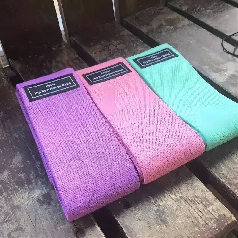 Set de Bandas Elásticas de Resistencia | Glúteos, Muslos y Fitness - UpsArtes