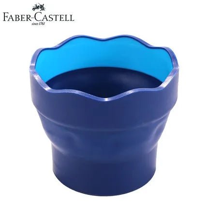 Vaso de agua plegable color azul